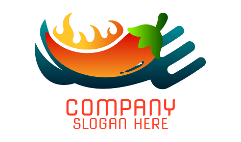 Alevli Jalapeno Yemek Logosu