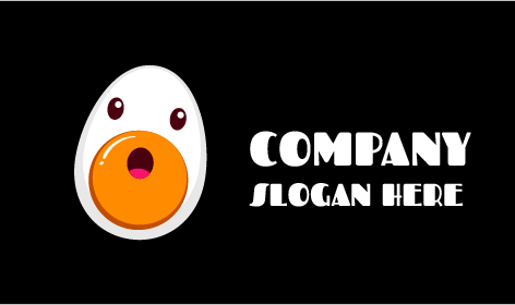 Açık Ağızlı Yumurta Gıda Logosu