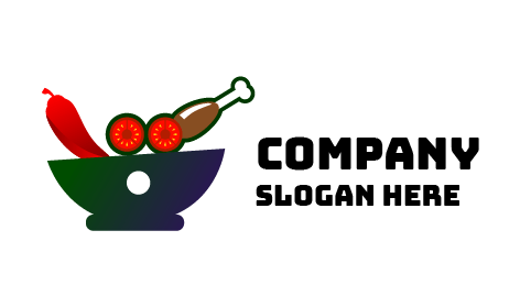 Red Chili Food Logo