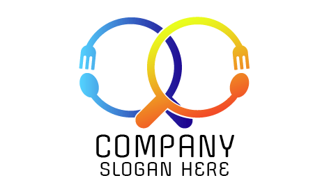 Tableware Magnifier Food Logo