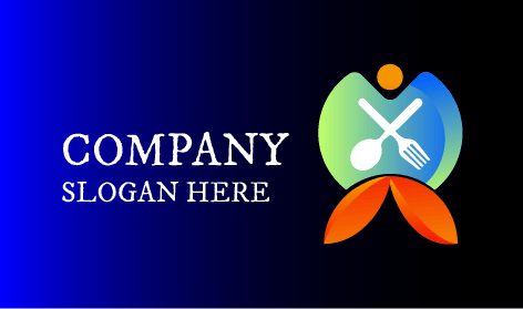 Yellow Dot Food Logo