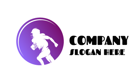 Logo Sportivo Di Football Competitivo