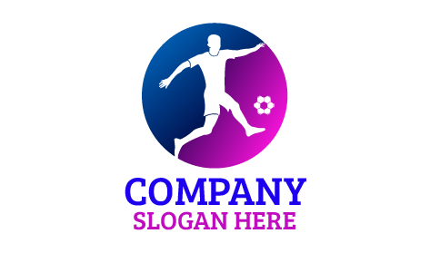 Logo Sepak Bola Bunga