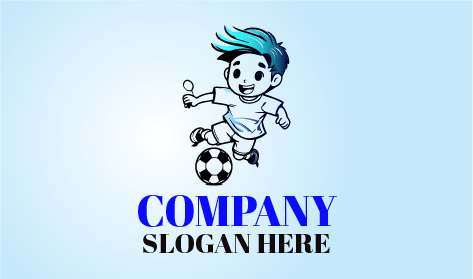 Logotipo De Fútbol Para Niños