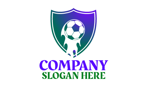 Shield Football Logo