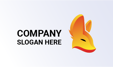 Adorable Logo De Renard Brillant