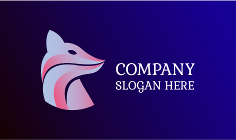 Logo Du Renard Aux Yeux Perçants