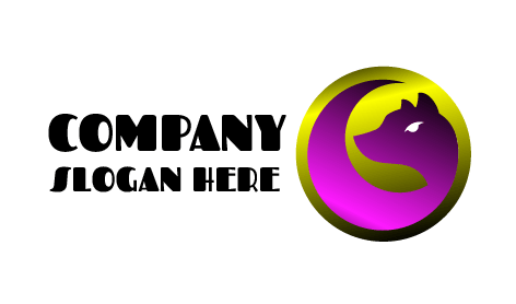 Innovative Purple Fox Logo