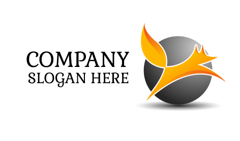 Logo De Renard Sauteur Orange