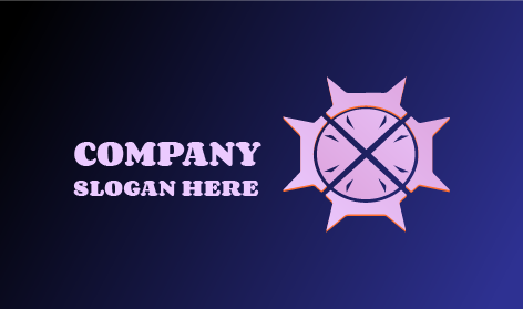 Logo De La Roue De Renard Quadruple