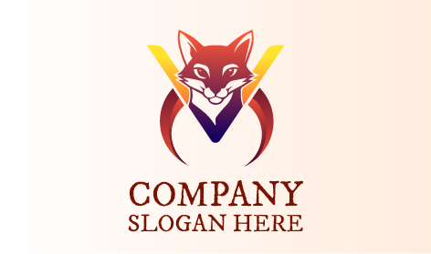 Logo De Mascotte De Renard Unique