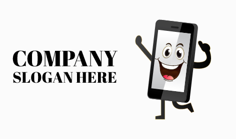 Logo Gadget Seluler Hitam