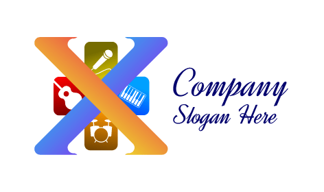 Crossfade Music Gadget Logo