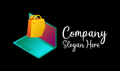 Logo Del Gadget Per La Vendita Al Dettaglio Digitale