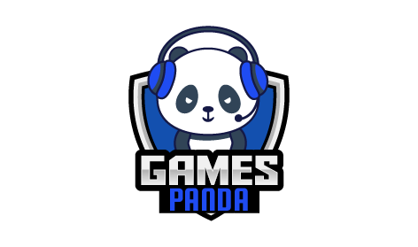 Cute Panda Gaming Ai Logo