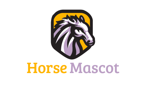 Horse Mascot Gaming Ai Logo