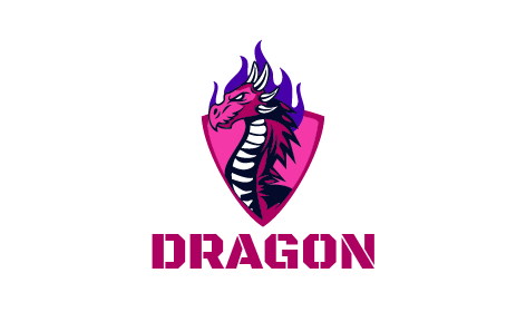 Pink Dragon Gaming Ai Logo