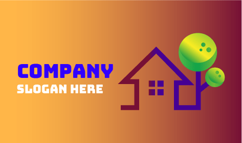 House Trees Garden Logo