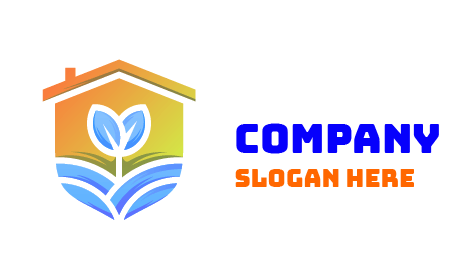 Logotipo Do Jardim De Plantas Oceânicas