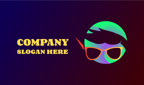 Siyah Saç Gözlük Logosu
