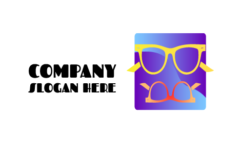 Dual Glasses Frames Logo