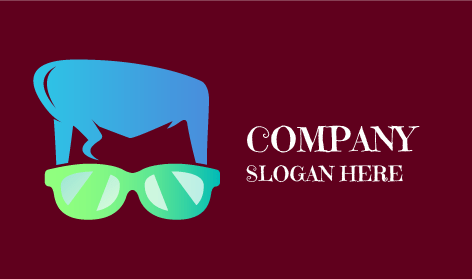 Gösterişli Nane Yeşili Gözlük Logosu