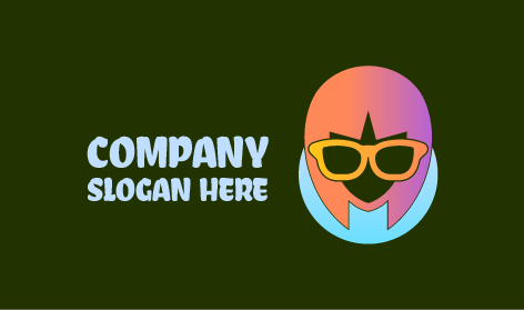 Turuncu Çerçeveli Gözlük Logosu