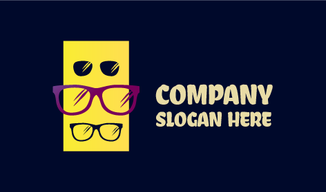 Sophisticated Glasses Display Logo