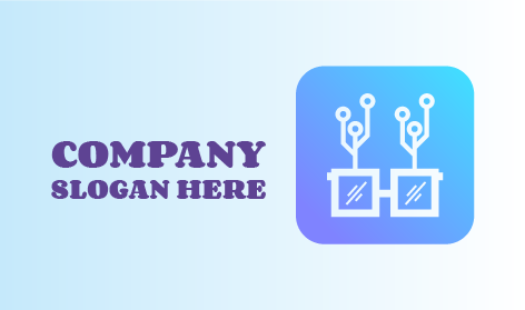 Kare Bilimsel Gözlük Logosu