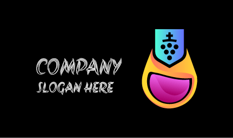 Purple Grapes Juice Logo