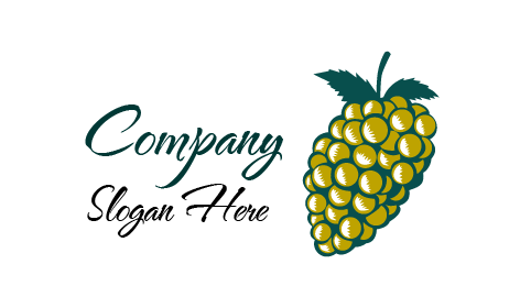 Scrumptious Green Grapes Logo