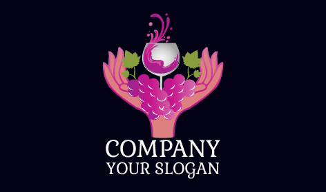 Wholesome Tasty Grapes Logo