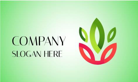 İçi Boş Yapraklı Yeşillik Logosu