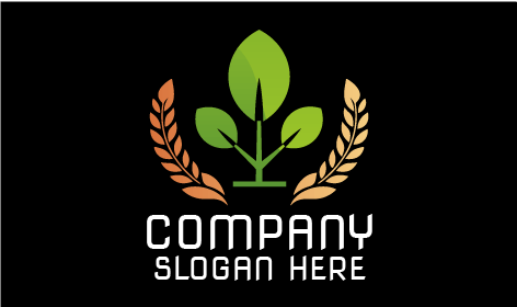 Light Rust Wreath Greenery Logo