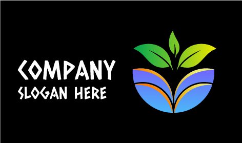 Natural Leaf Greenery Logo