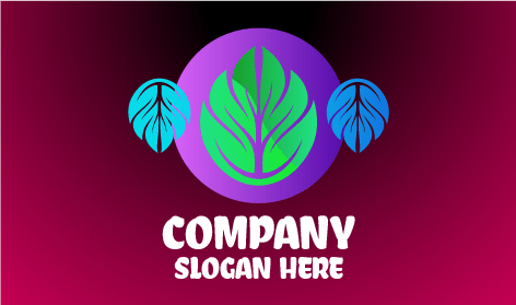 Logo Tanaman Hijau Daun Premium