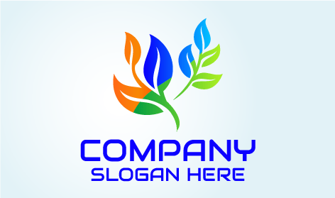 Logo Vivid Leaves Greenery