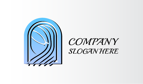 Magnifique Logo De Coiffeur Miroir