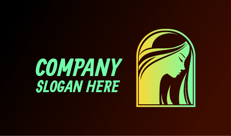 Logotipo De Cabeleireiro Glamour De Luxo