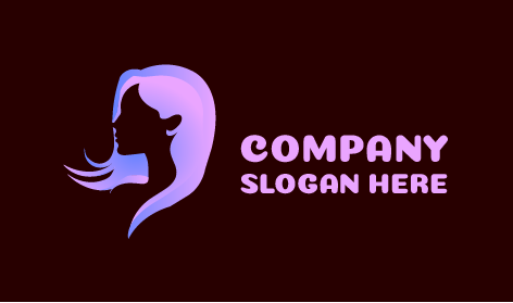 Elegant Beauty Hairdresser Logo