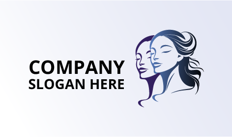 Logotipo Luxuoso e Sereno Do Cabeleireiro