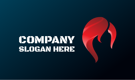 Luscious Locks Hairdresser Logo