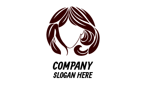Logo De Coiffeuse Professionnelle Pour Femmes
