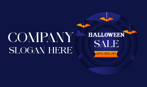 Orange Crows Halloween Logo