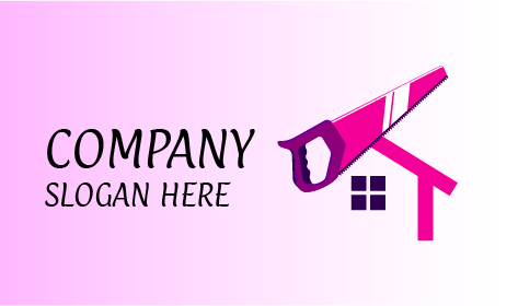 Handsäge Handwerker Logo