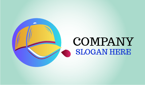 Yellow Baseball Hat Logo