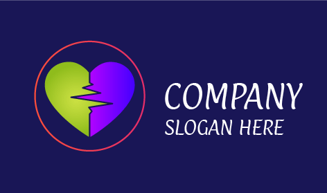 Logotipo De Batimento Cardíaco Azul