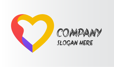 Renkli Kalp Logosu