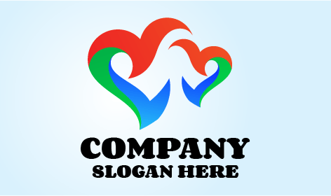 Logo Coeur Coloré Commun