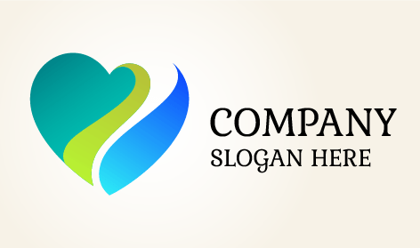 Logo Hati Tiga Warna